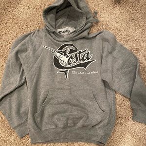 Boys Costa hooded sweatshirt size small